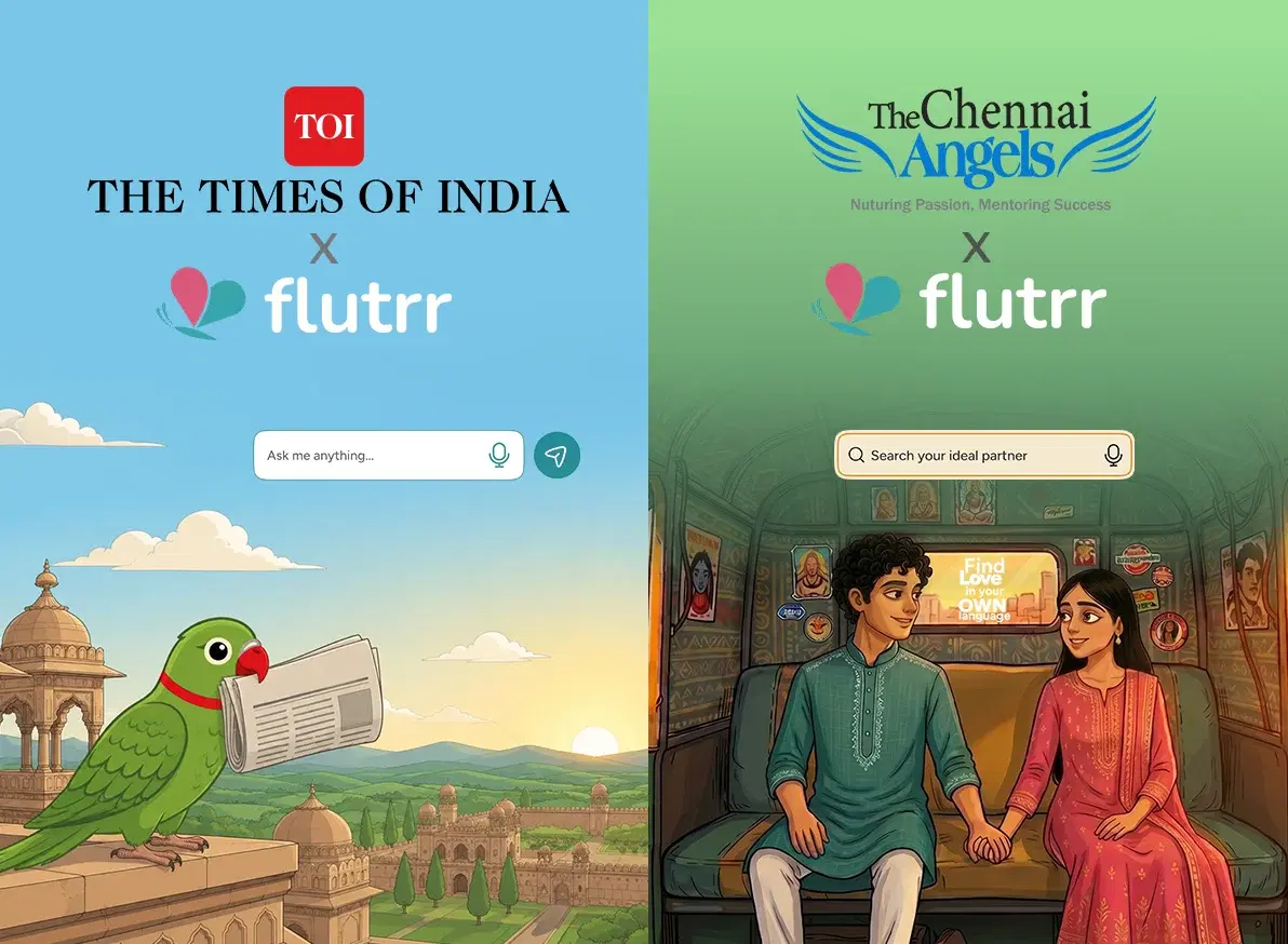 The Times of India and Chennai Angels back flutrr