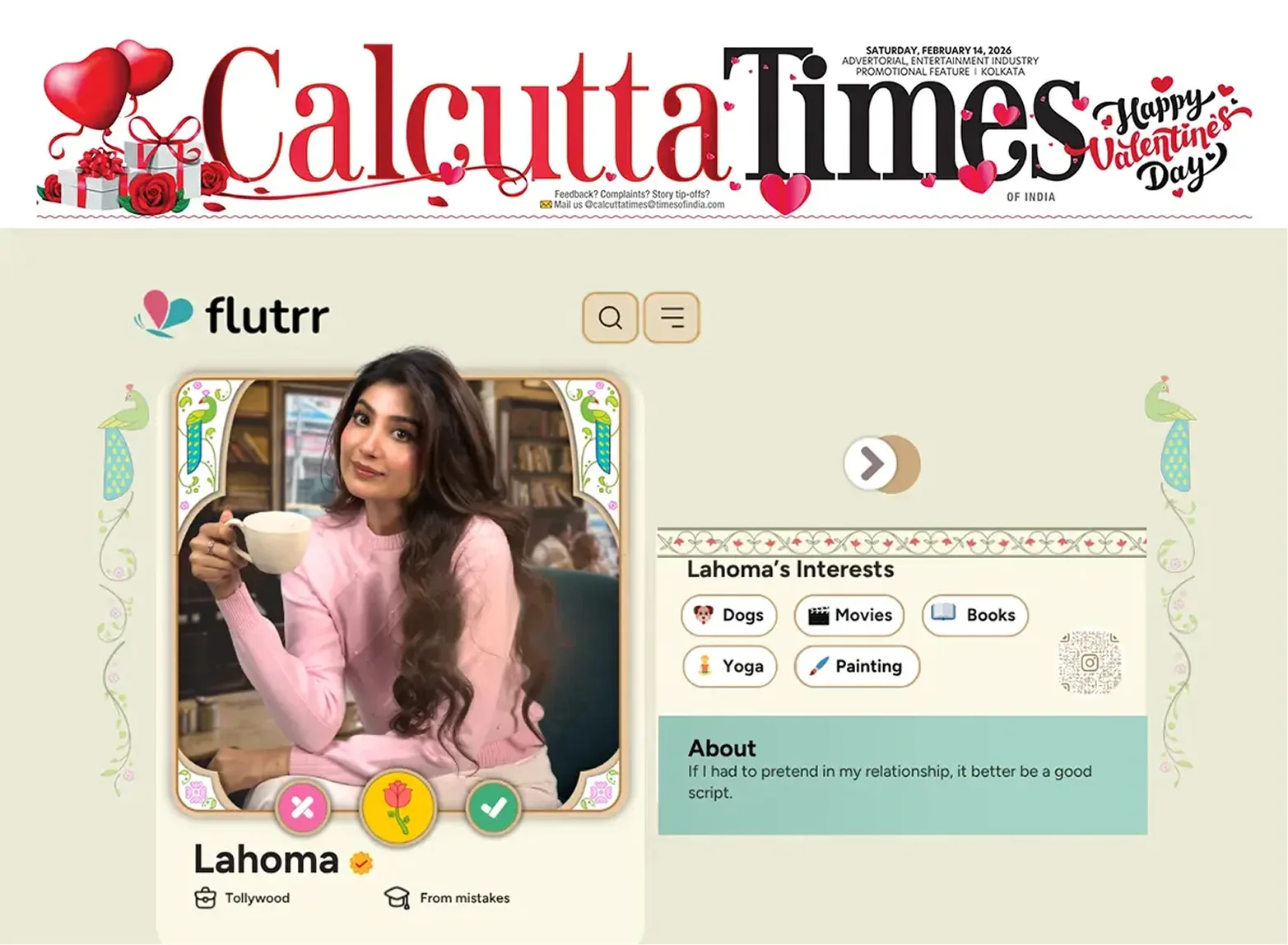 flutrr's new UI designed for Bharat